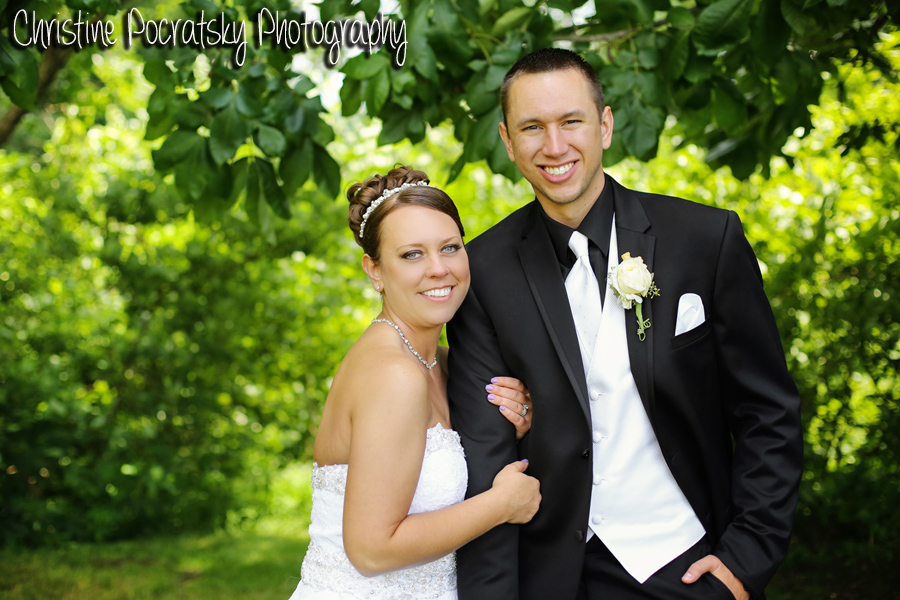 Hopwood Social Hall Wedding - Bride and Groom Stand Arm-in-Arm
