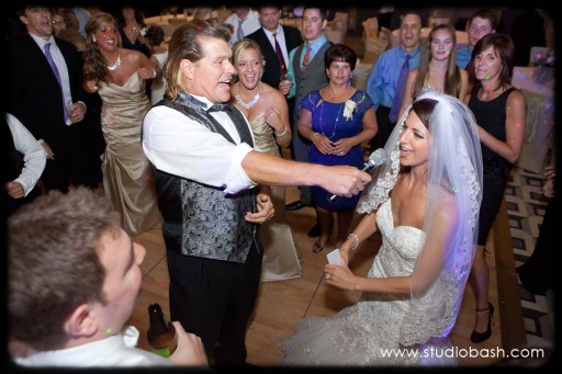 Power Center Ballroom Pittsburgh Wedding Reception - John Park Sings with Bride