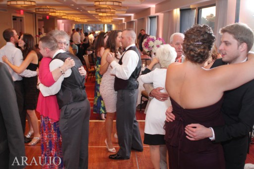 Renaissance Hotel Wedding Reception - Guests Slow Dancing