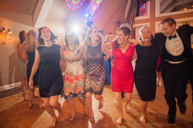 The Club at Nevillewood Wedding Reception: Women Having Fun at Wedding
