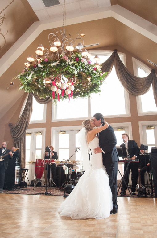 The Club at Nevillewood Wedding Reception: Couple Sharing First Dance