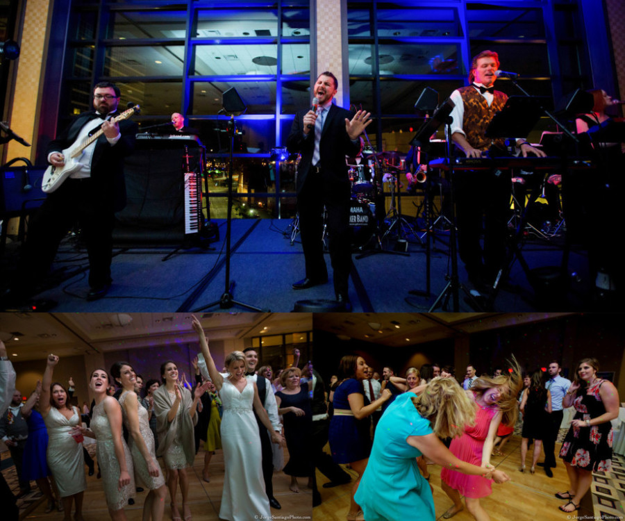 Duquesne University Ballroom Wedding - Band Gets Guests on Dance Floor
