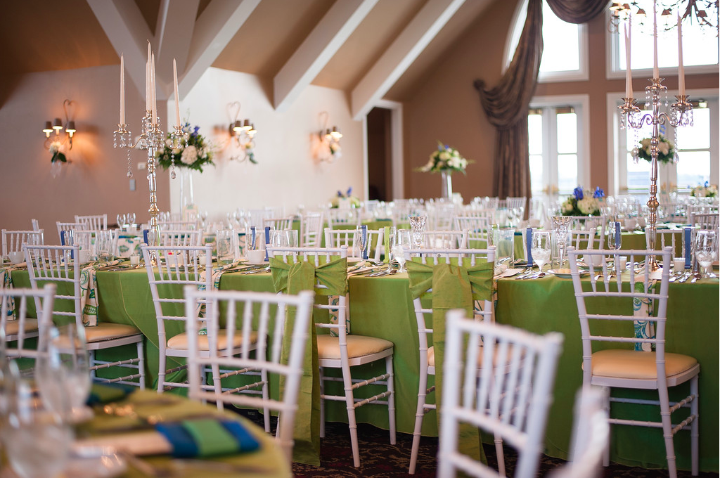 Nevillewood Country Club Modern Elegant Fresh Wedding Reception