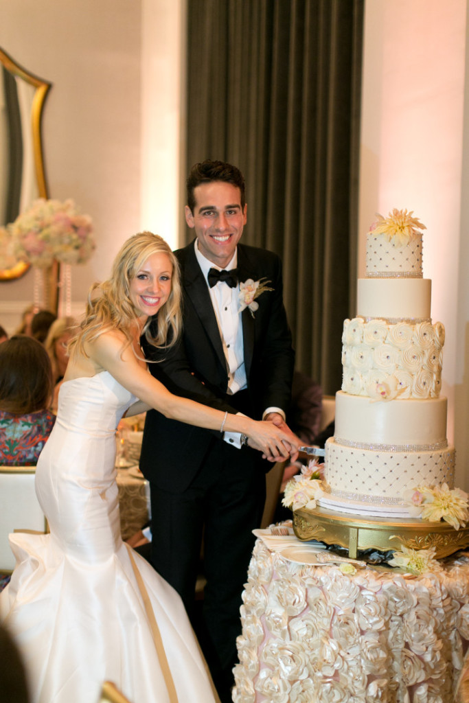 Hotel Monaco Wedding Cutting the Cake