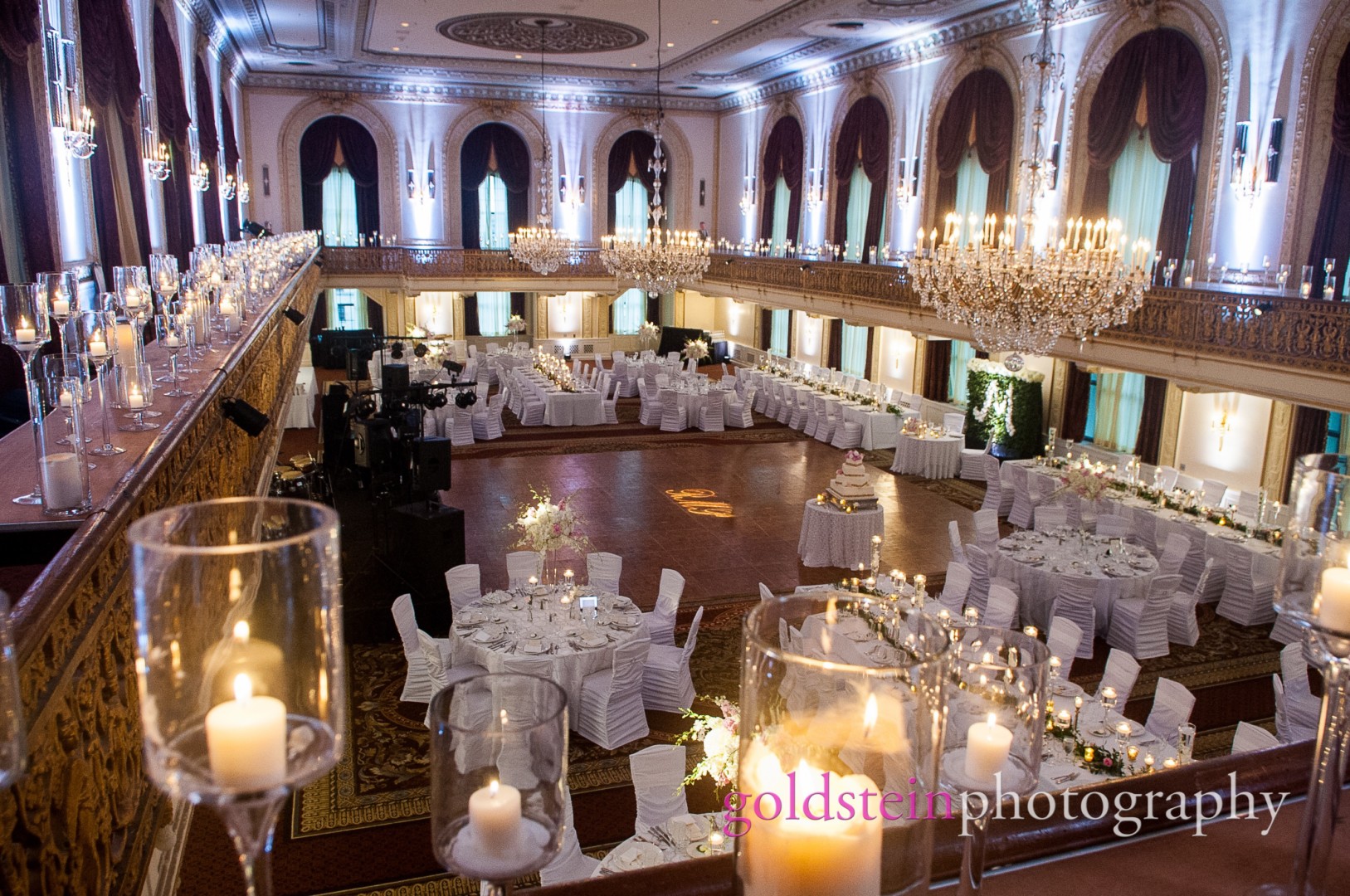 John Parker Band Luxurious Large Ballroom Wedding Room Photo